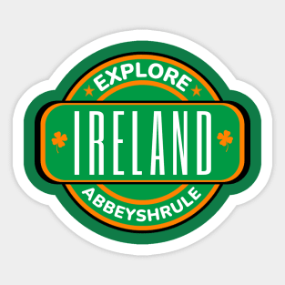 Abbeyshrule, Ireland - Irish Town Sticker